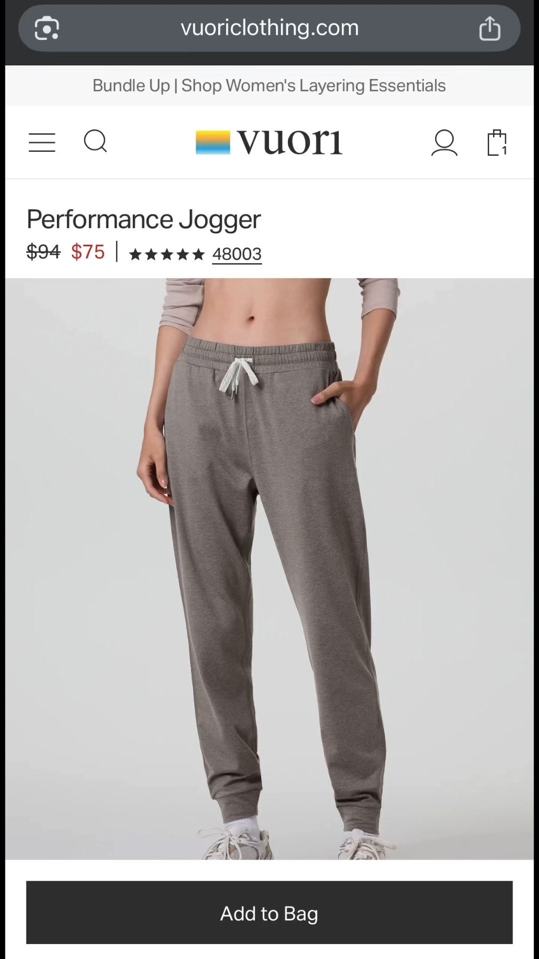 ✨ Your sign to stock up ✨
Vuori Performance Joggers are on sale in tons of colors — the comfiest joggers ever just got even better. 🛍️💕 

#LTKCyberWeek