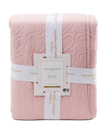 Quilted Hearts Quilt Set | TJ Maxx