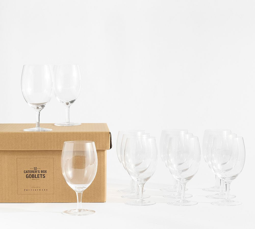 Caterer's Box Goblets - Set of 12 | Pottery Barn (US)