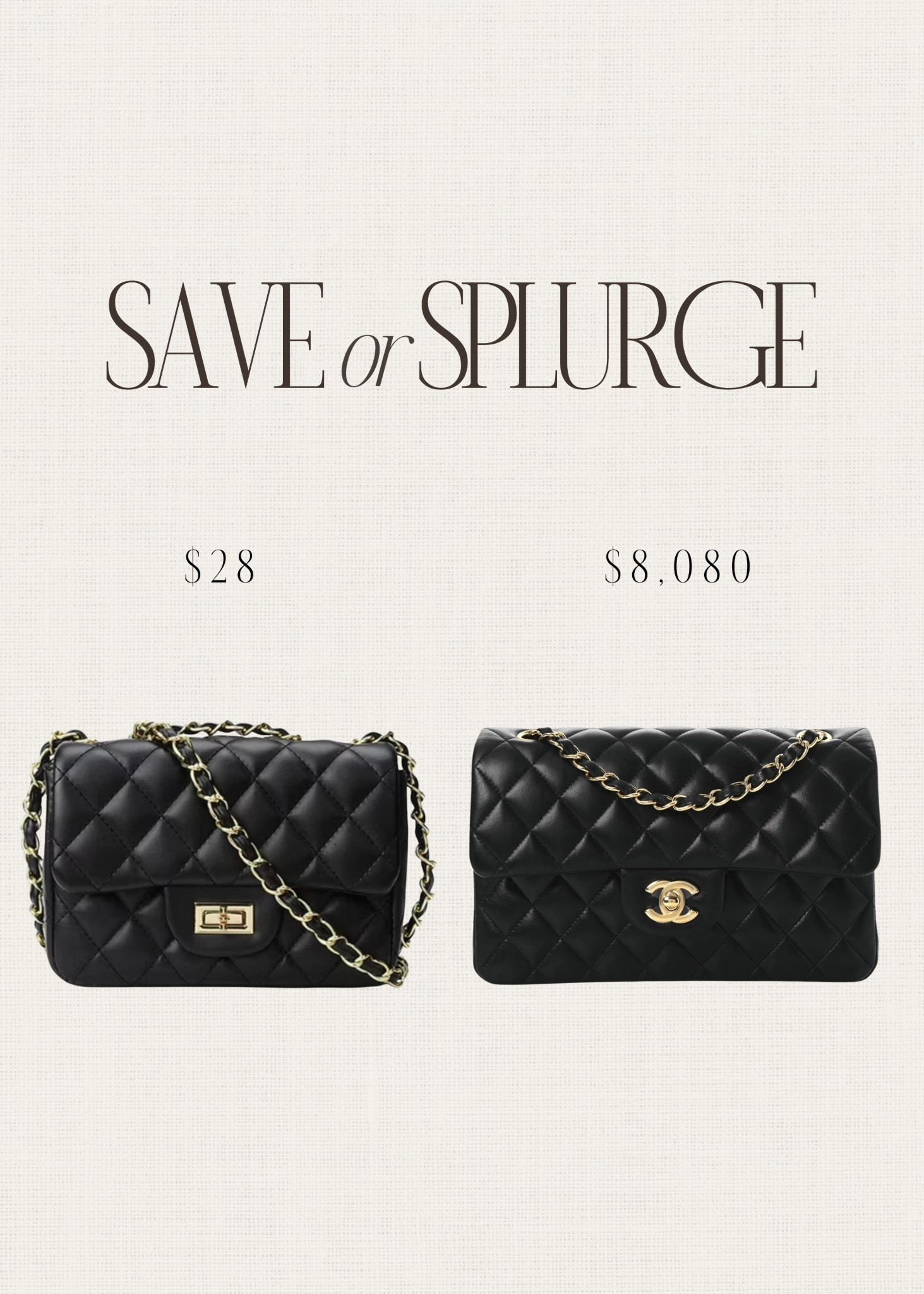 Save or Splurge! 🙌🏼 Get the designer look without the price tag. #stylinbyaylin

#LTKItBag #LTKFindsUnder100