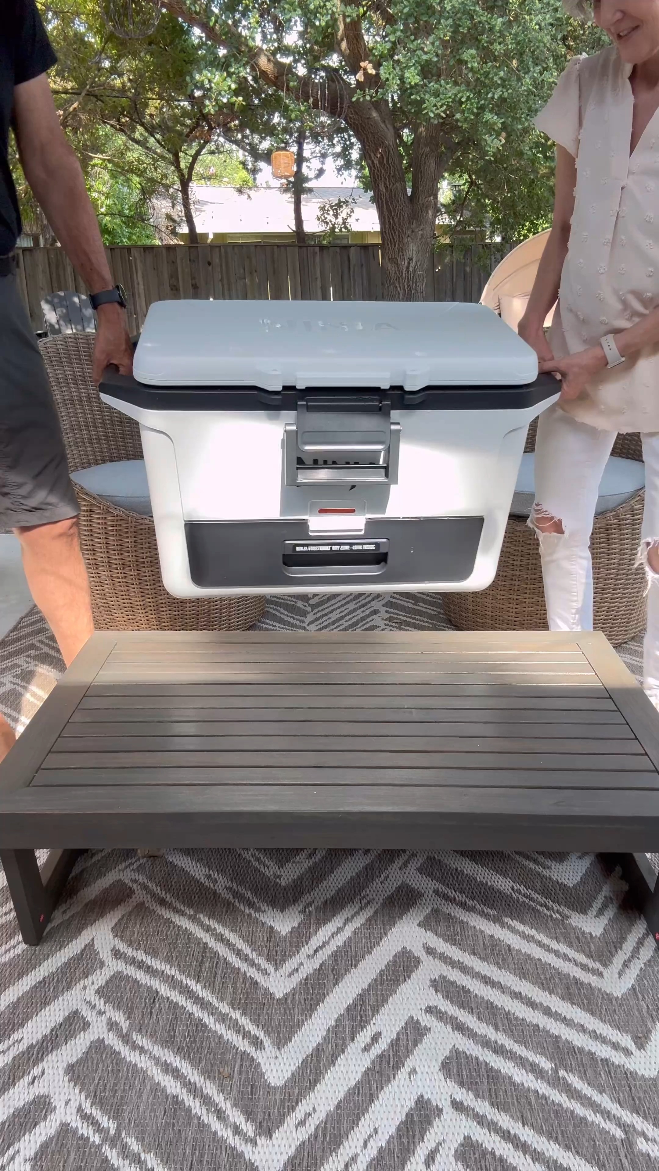 1st cooler with this unique dry storage drawer — gives easy access & keeps food dry and refrigerator temperature under 40 degrees. Large capacity, holds up to 45 cans and with 3 inches of insulation holds ice up to 5 days! 

#amazonhome 

 #LTKU #LTKHome #LTKStyleTip