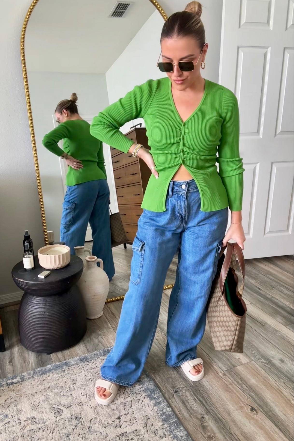 Spring is about color 💚

#LTKfindsunder100 #LTKSeasonal #LTKstyletip