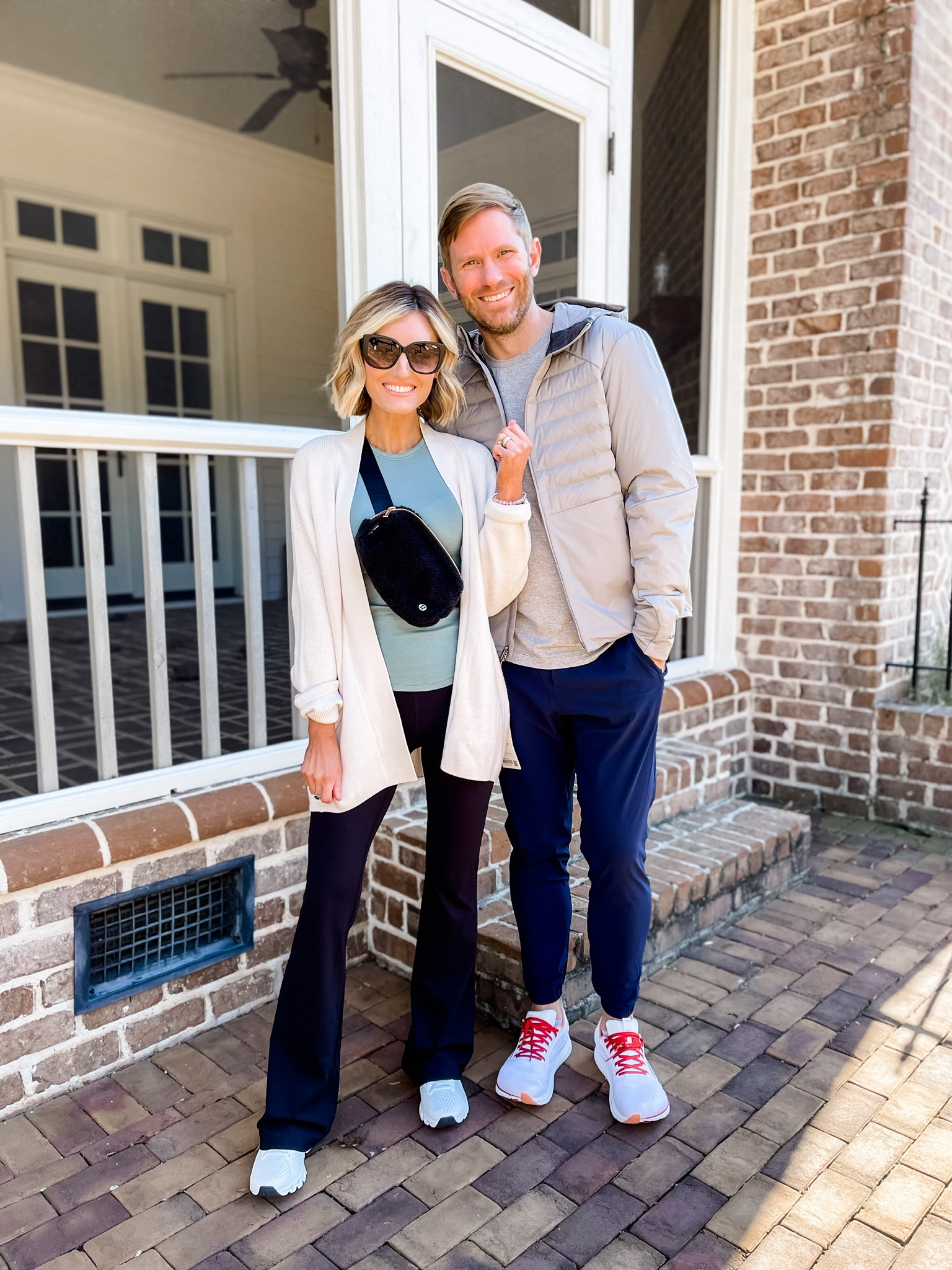 Lululemon finds for him and her! Perfect gift ideas 👏 Loverly Grey is wearing a 4 in these pieces and Chris is in a Medium 

#LTKmens #LTKGiftGuide #LTKfit