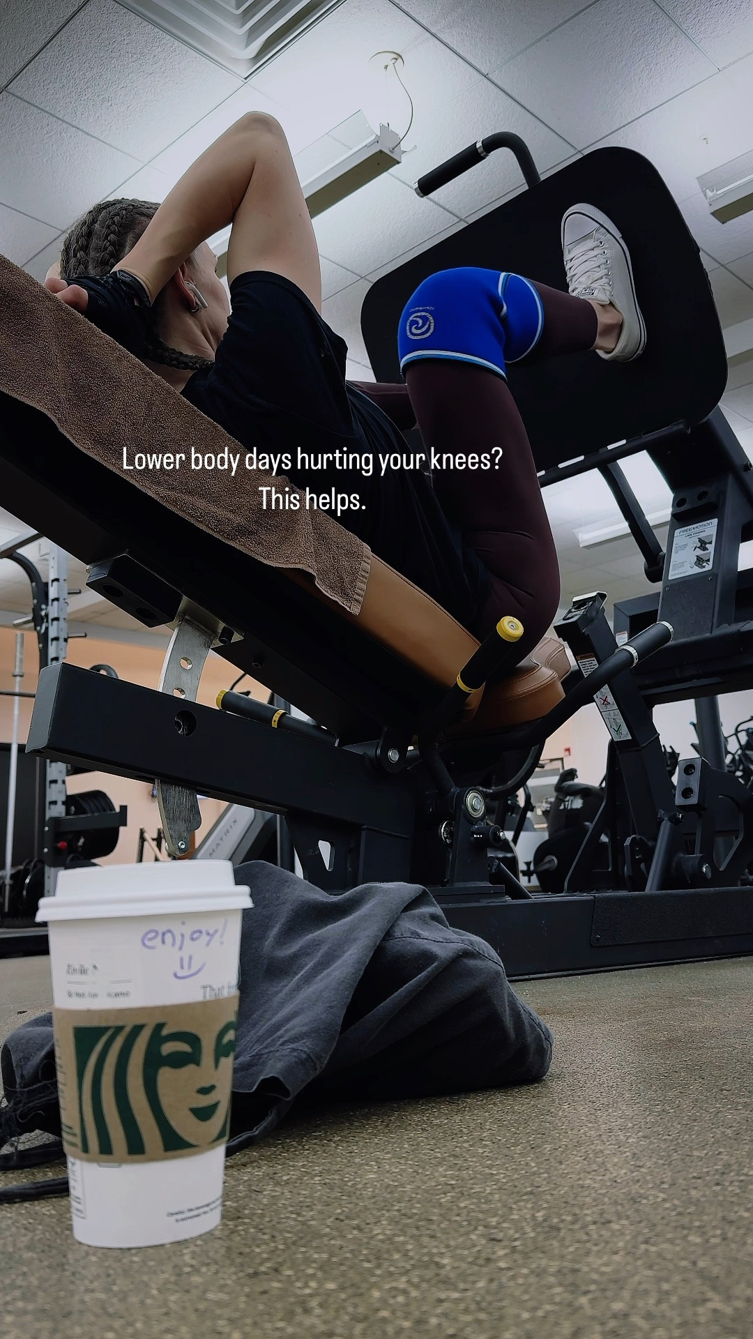 I’ve had cranky knees for years, and time doesn’t fix that.

Knee sleeves have been helping—just enough support to feel more stable and not deal with it for days after.

I also keep joint support simple on my end—collagen, basics like that.

Sharing what’s been working for me.

#kneepain #kneesupport #kneesleeves #legday #lowerbodyworkout #womensfitness #gymtips #strengthtraining #fitmom #workouttips #jointsupport #fitnessessentials #ltkfitness

#LTKfitnessgoals #LTKSaleAlert #LTKActive