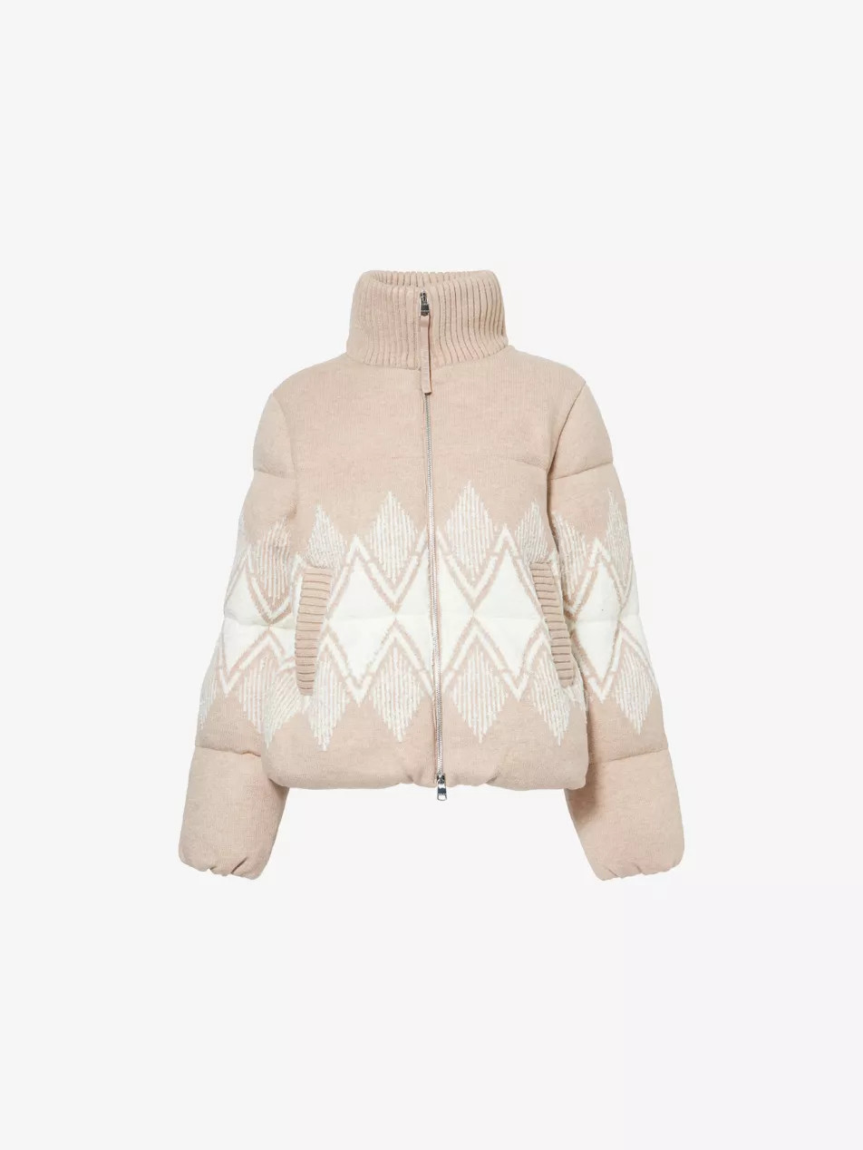 Belinda Padded Knitted Jacket | Selfridges