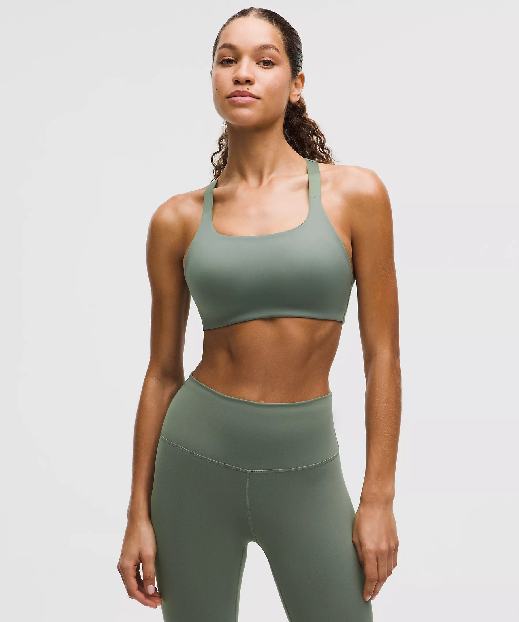Ultralu Square-Neck Workout Bra | Lululemon (US)