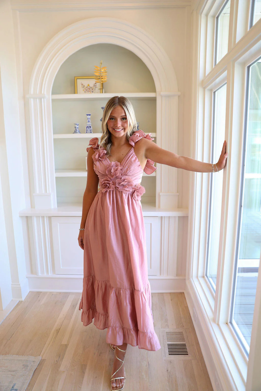 Virginia Rose Bud Midi - Pink | cocolillys