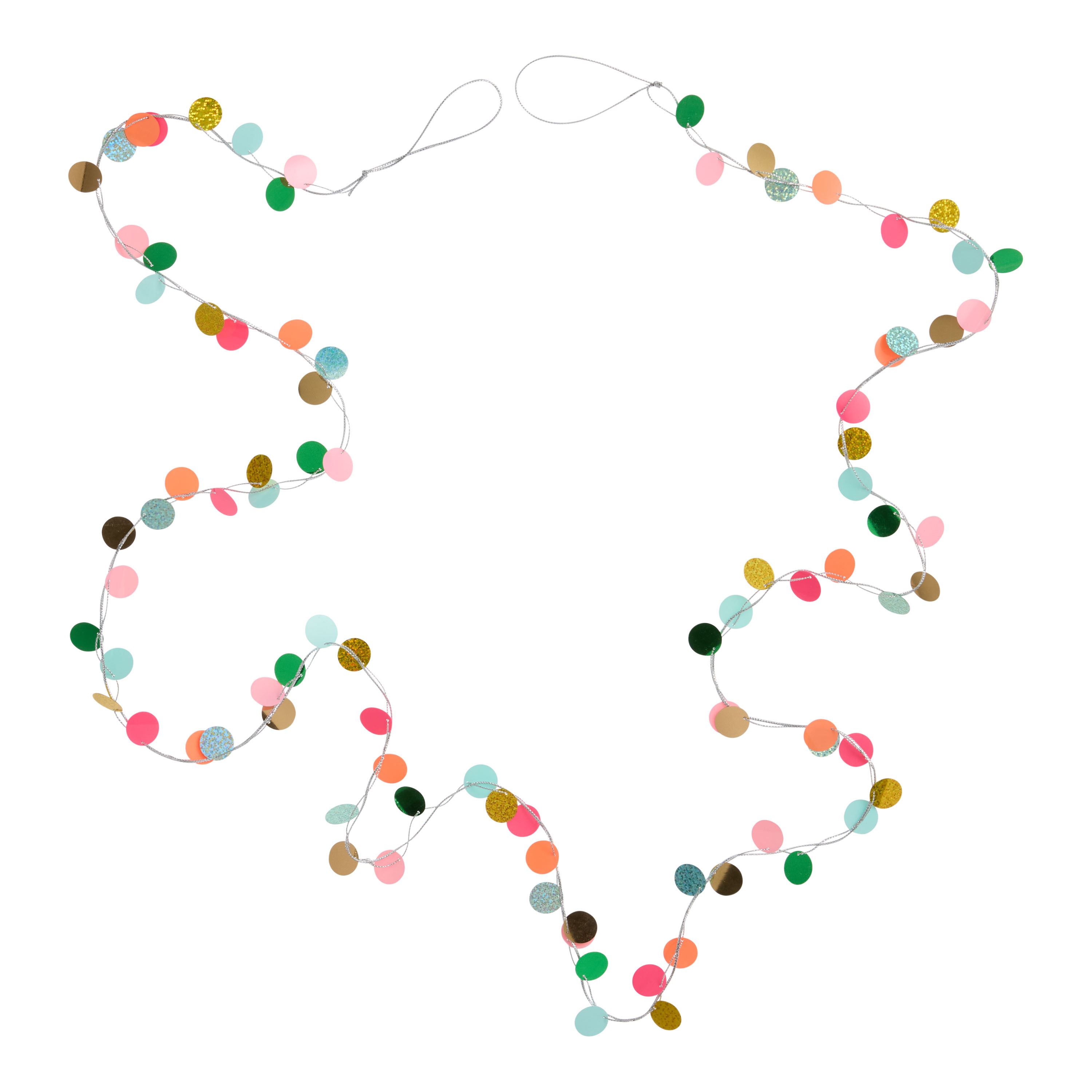 Mini Multicolor Sequin Garland | World Market