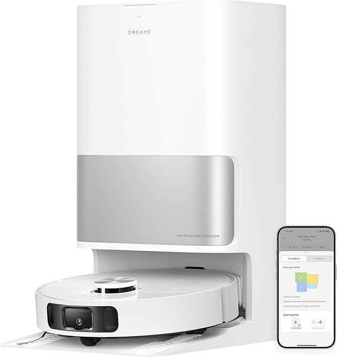 DREAME L10s Ultra Gen 2 Robot Vacuum and Mop, 10,000Pa Suction, MopExtend Technology, All-in-One ... | Amazon (US)