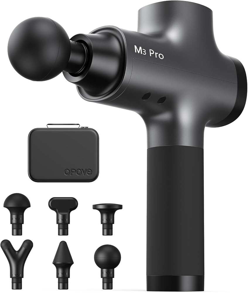 OPOVE M3 Pro 2 Pistola de Masaje Muscular, Pistola de Masaje, Pantalla LED, 2500 RPM Massage Gun,... | Amazon (ES)