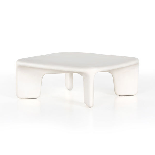 Dante Coffee Table White Concrete | Scout & Nimble