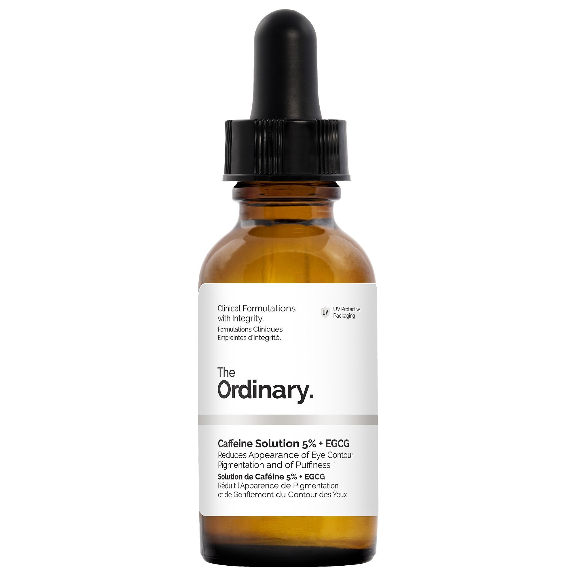 The Ordinary Caffeine 5% + EGCG Depuffing Eye Serum 1 oz/ 30 mL | Sephora (US)