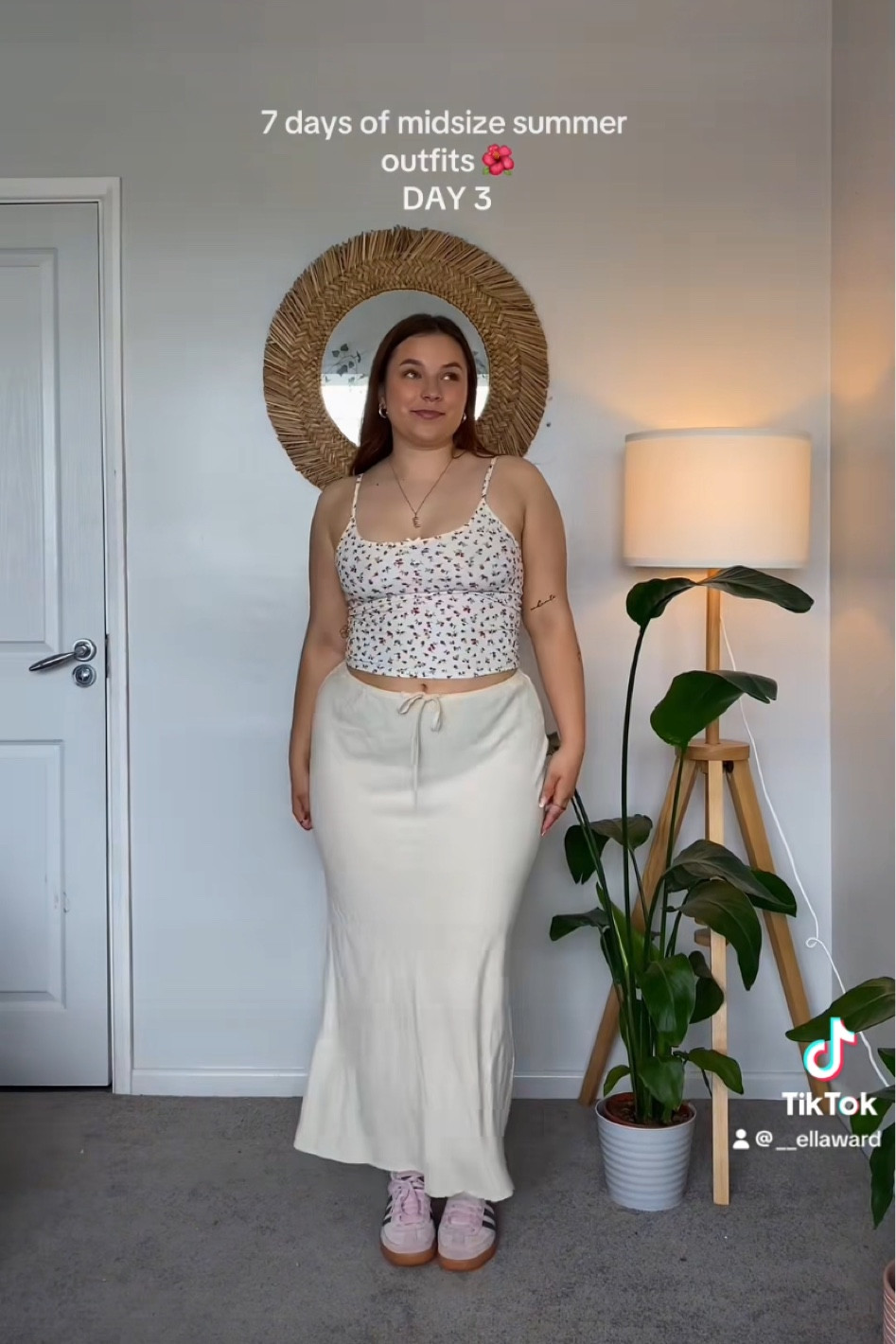 Summer outfit inspo 🌸 midsize summer, linen skirt outfit, adidas spezial, summer ootd, midi skirtt

#LTKmidsize #LTKuk #LTKsummer