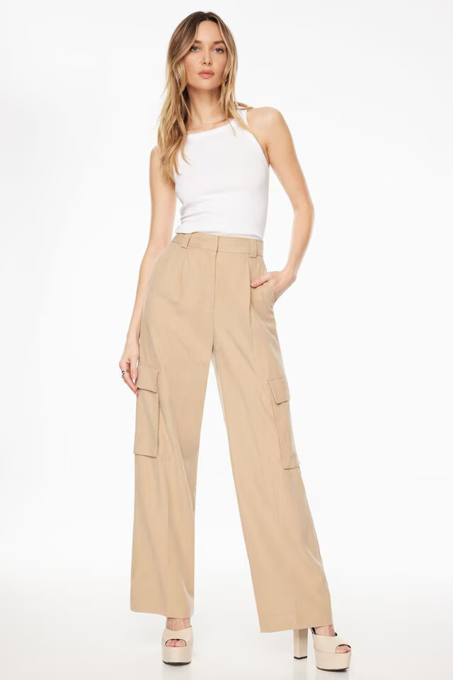 Gemma Wide Leg Cargo Pants$69.95 | Dynamite Clothing