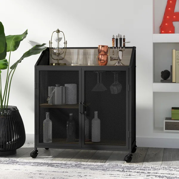 Munich 32.63'' Bar Cabinet | Wayfair North America