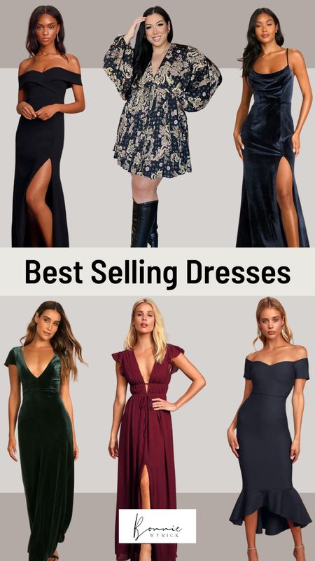 Best Sellers! 🖤 These holiday dresses are best sellers for a reason! Flattering, elegant and size inclusive, these dresses are perfect for a winter wedding, holiday party or family photos. Holiday Party Dress | Wedding Guest Dress | Midi Dress | Maxi Dress | Mini Dress | Size Inclusive Dresses | Christmas Party Dress | Midsize Fashion

#LTKSeasonal #LTKcurves #LTKHoliday