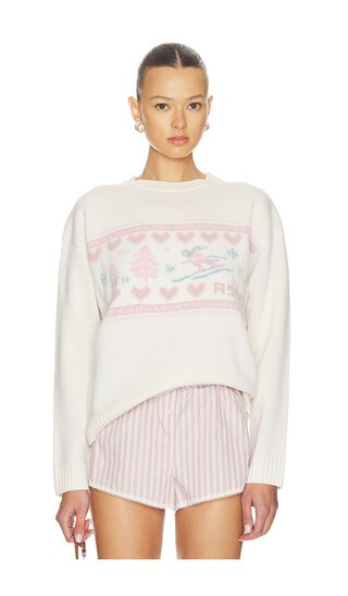 LoveShackFancy Francie Pullover in Ivory. - size S | Revolve Clothing (Global)