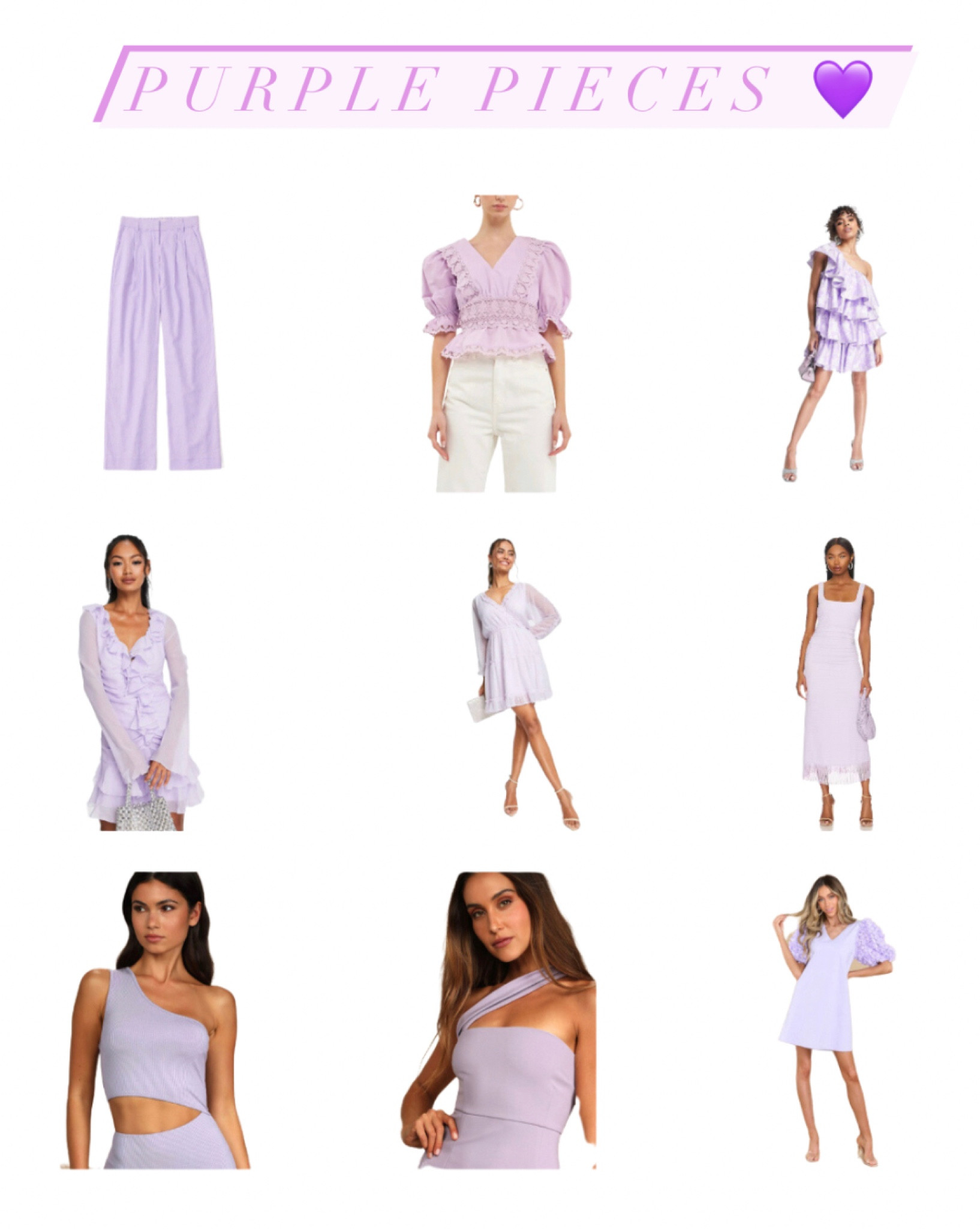 All the best purple pieces! 

#LTKsalealert #LTKFind