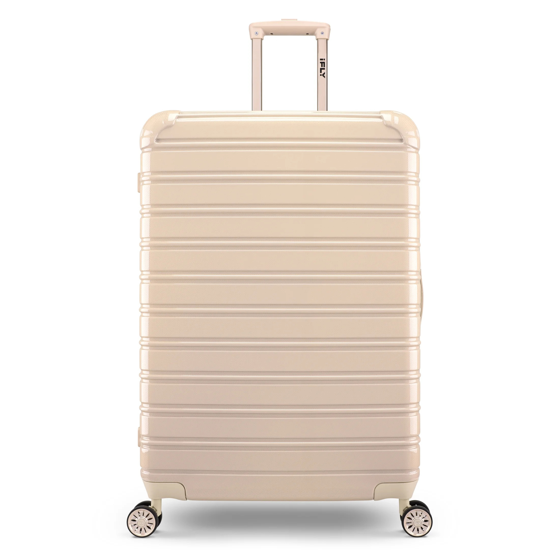 iFLY Hardside Fibertech Luggage 28" Checked Luggage, Champagne | Walmart (US)