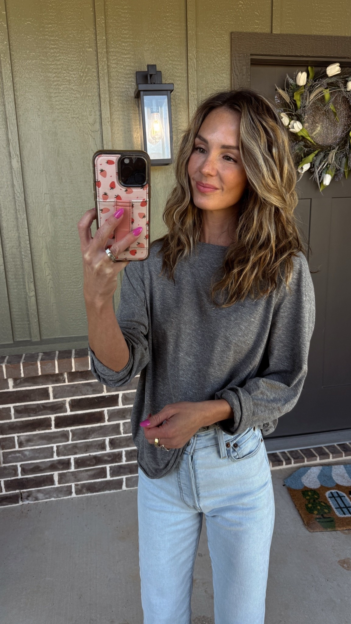 Comfy top for fall! Wearing small!

#LTKootd