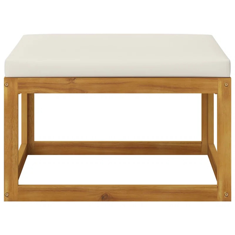 Latitude Run® Outdoor Ottoman with Cushion | Wayfair | Wayfair North America