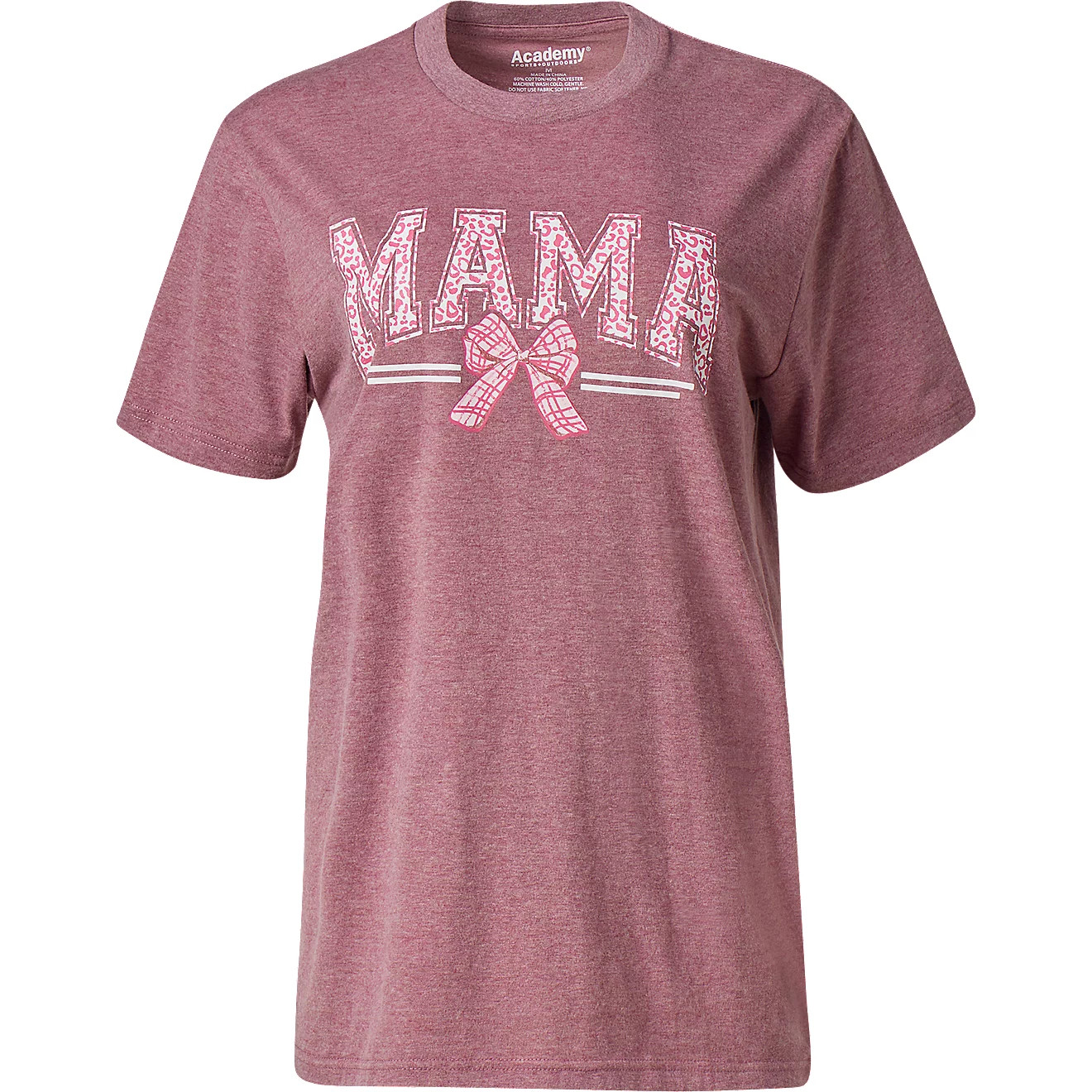Academy Sports + Outdoors Women's Mama Bow T-shirt | Academy Sports + Outdoors