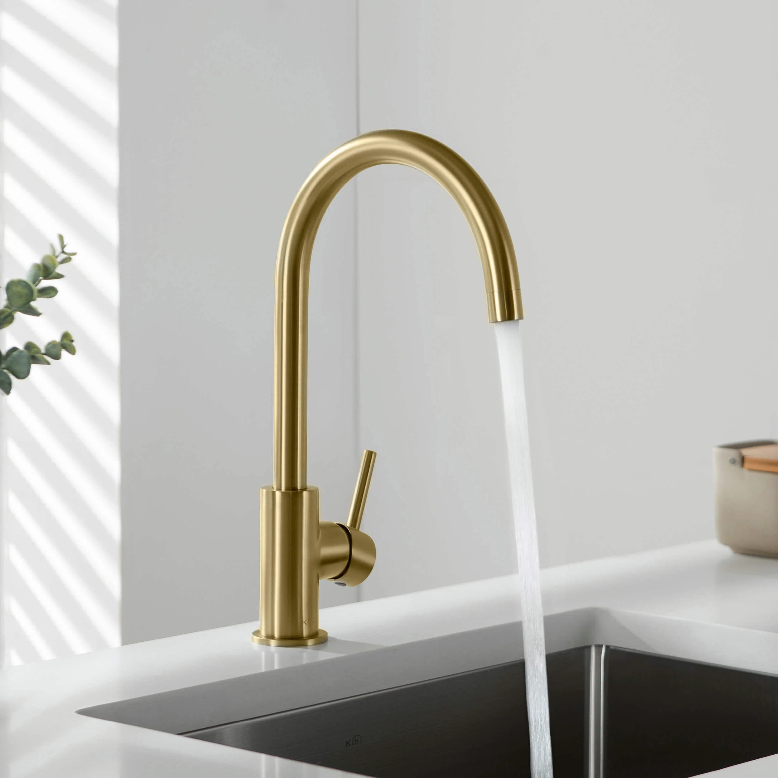 KIBI Lowa Kitchen Faucet KKF2001BG | Wayfair North America