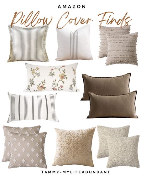 Affordable decor with pillow covers

#LTKunder50 #LTKstyletip