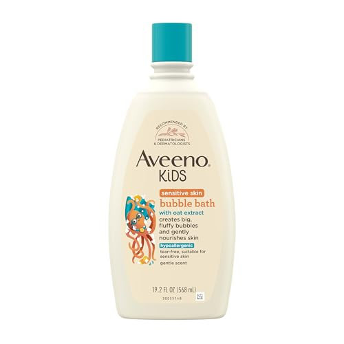Aveeno Kids Bubble Bath Sensitive Skin 19.2 Ounce | Amazon (US)