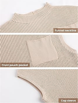 Ailoqing Womens 2 Piece Outfits Sweater Sets Knit Pullover Tops High Waisted Pants Lounge Sets | Amazon (US)