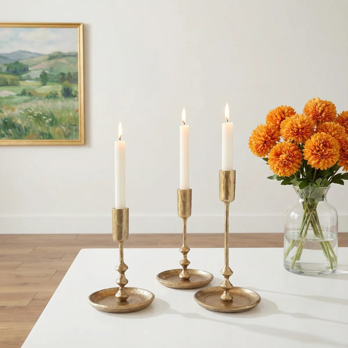 Iron Tabletop Candlestick | Wayfair North America