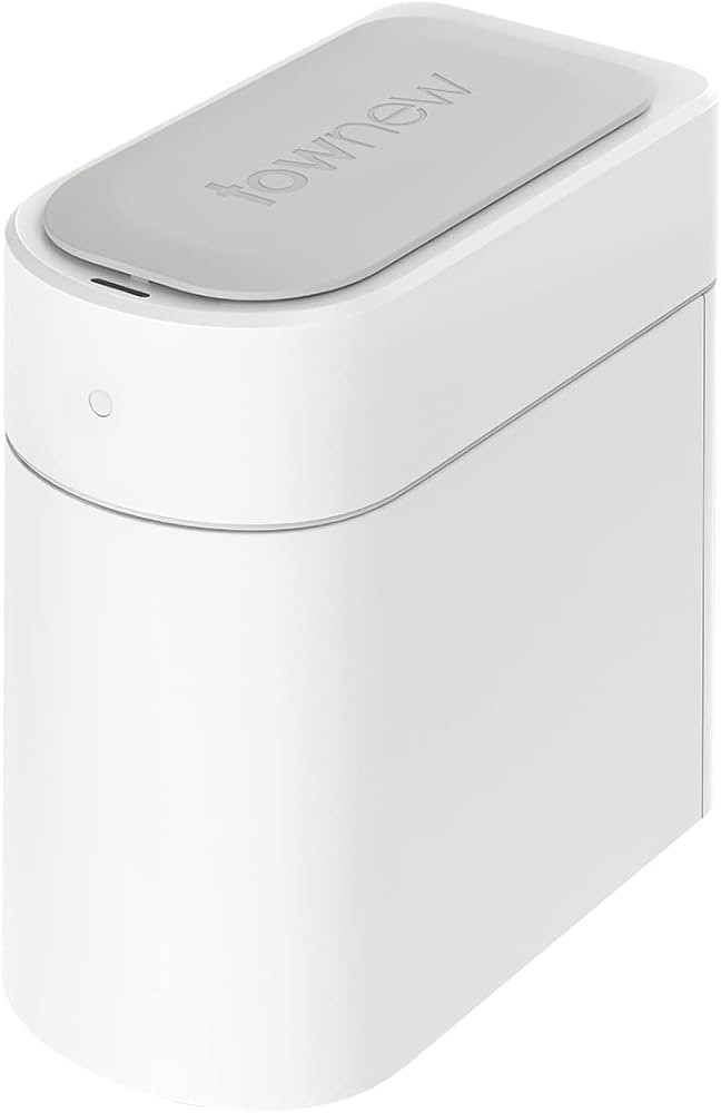 TOWNEW T3 Slim Automatic Infrared Motion Sensor Trash Can with Lid, Self Sealing & Changing 3.4-G... | Amazon (US)