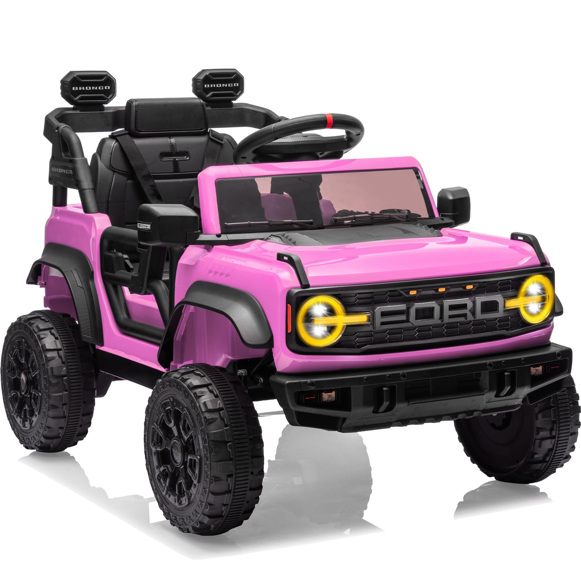 12V Electric Ride on Toys for Toddler, Ford Bronco Raptor Kids Ride on Car with Remote Control, 1... | Amazon (US)