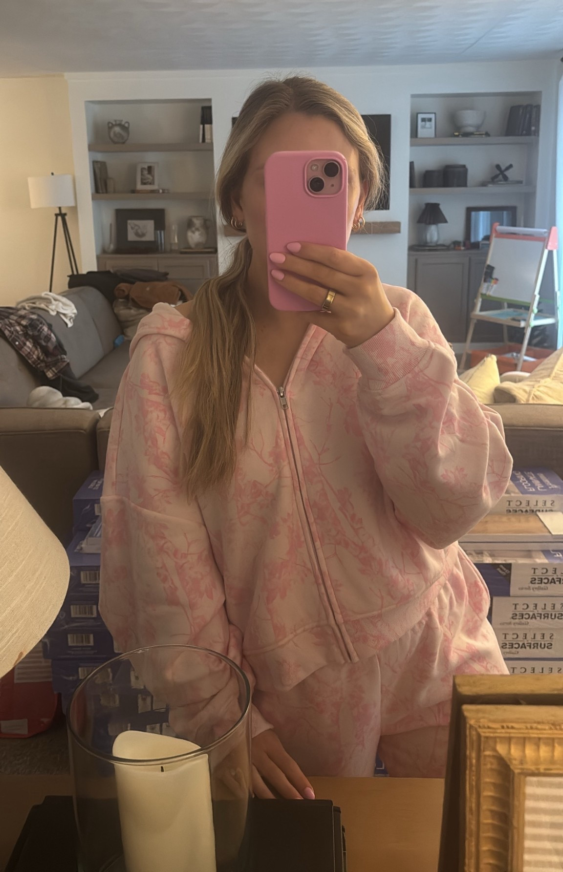 Matching set from Walmart!!

Sized up to M in pants to accommodate the growing belly 🤰🏼 and an XL in the jacket because it’s a cropped fit!

Matching set, camo, pink matching set, pink camo

#LTKFindsUnder50 #LTKootd #LTKBump