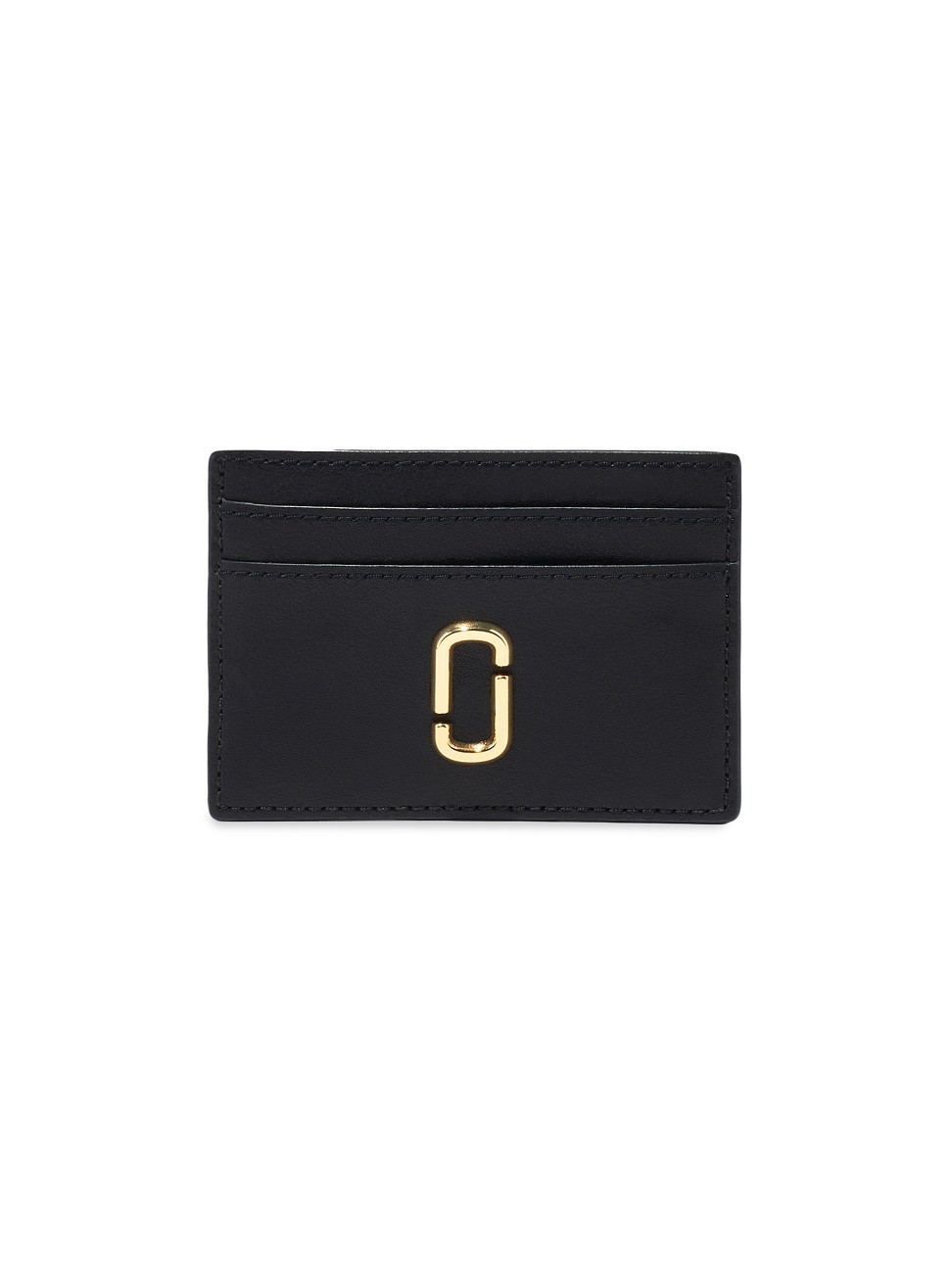 Women's The J Marc Leather Card Case - Black | Saks Fifth Avenue