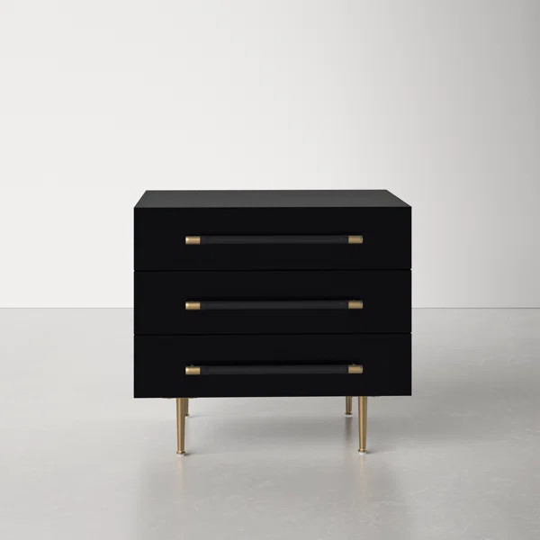 Ballad Trident Wooden Nightstand | Wayfair North America