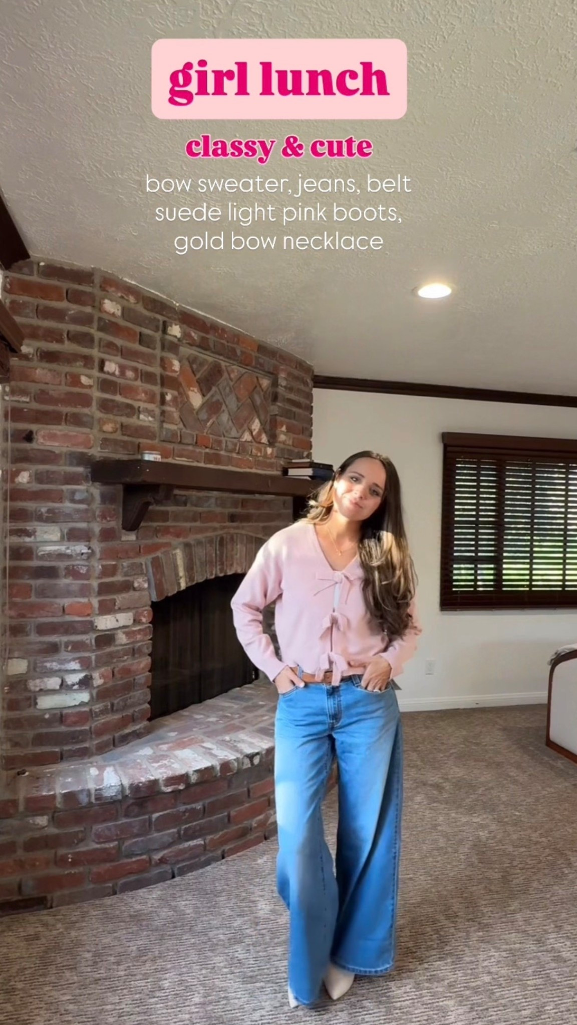 This bow sweater is everything! 💖✨

Wearing:
jeans (size 4) 
Sweater (size small)

#LTKValentine #LTKgrwm #LTKootd