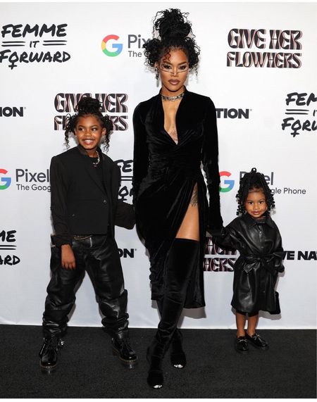 Teyana Taylor in Rick Owens at Femme in Forward 