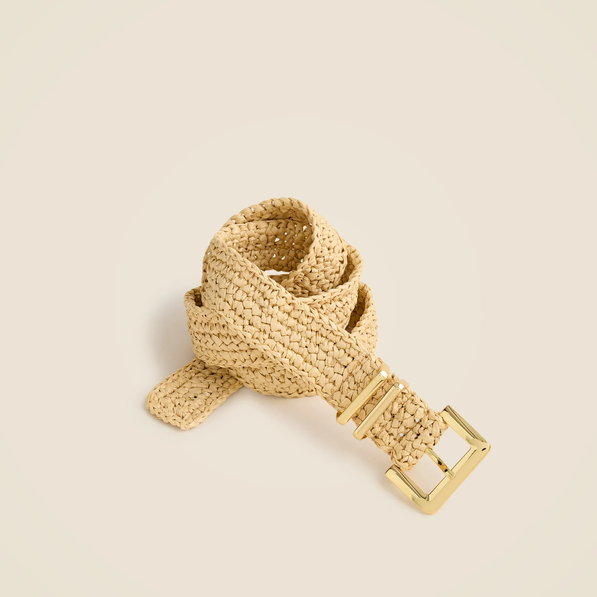 Woven square buckle belt | J. Crew US