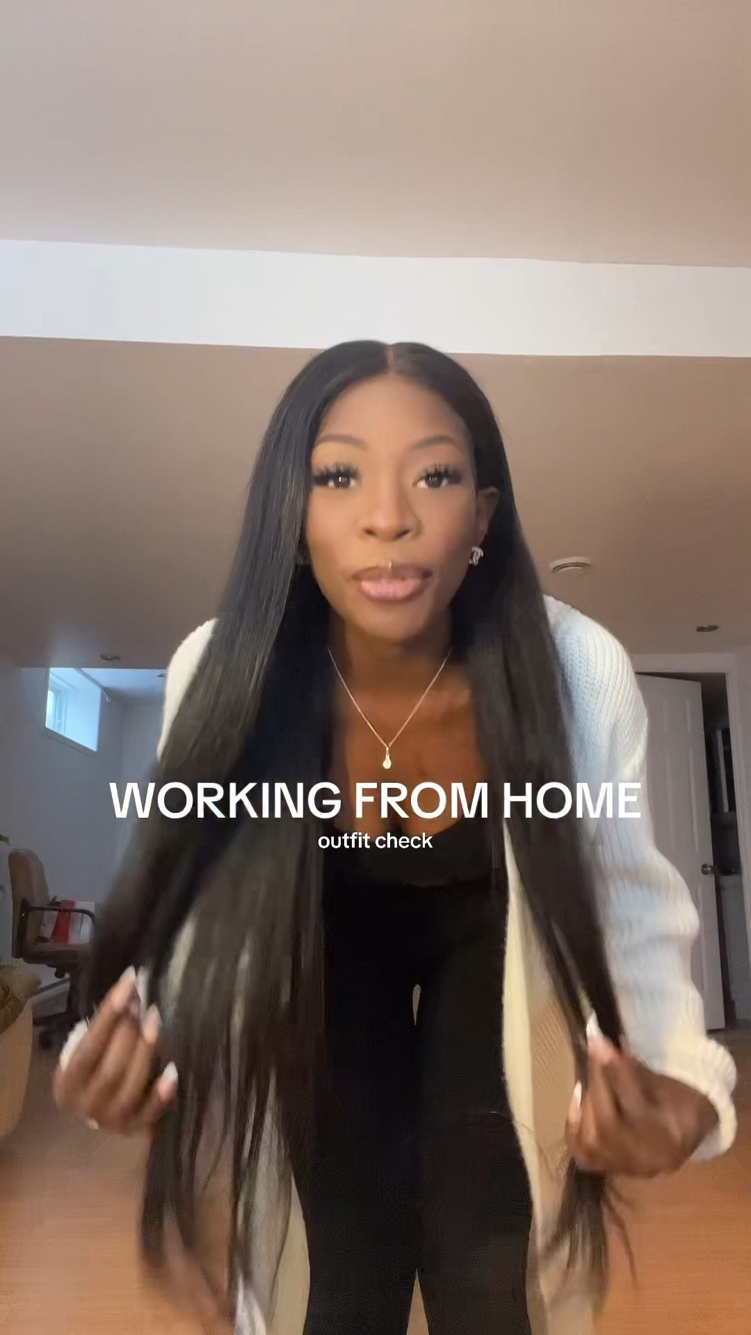 Working from home today, and I’m gonna share my outfit 🖤

Cardigan from PLT
Set from Amazon 

Working from home, wfh outfit 

#LTKSeasonal #LTKVideo #LTKfindsunder100