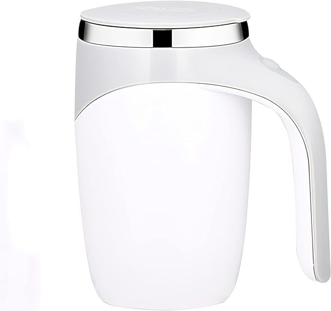 Amazon.com: Automatic Magnetic Stirring Coffee Mug, Rotating Home Office Travel Mixing Cup，Funn... | Amazon (US)