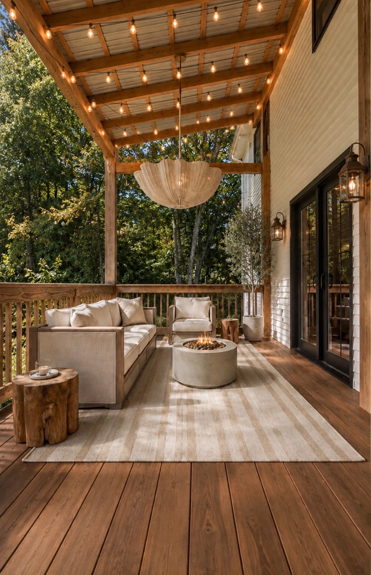 Outdoor porch setup

#LTKSeasonal #LTKHome