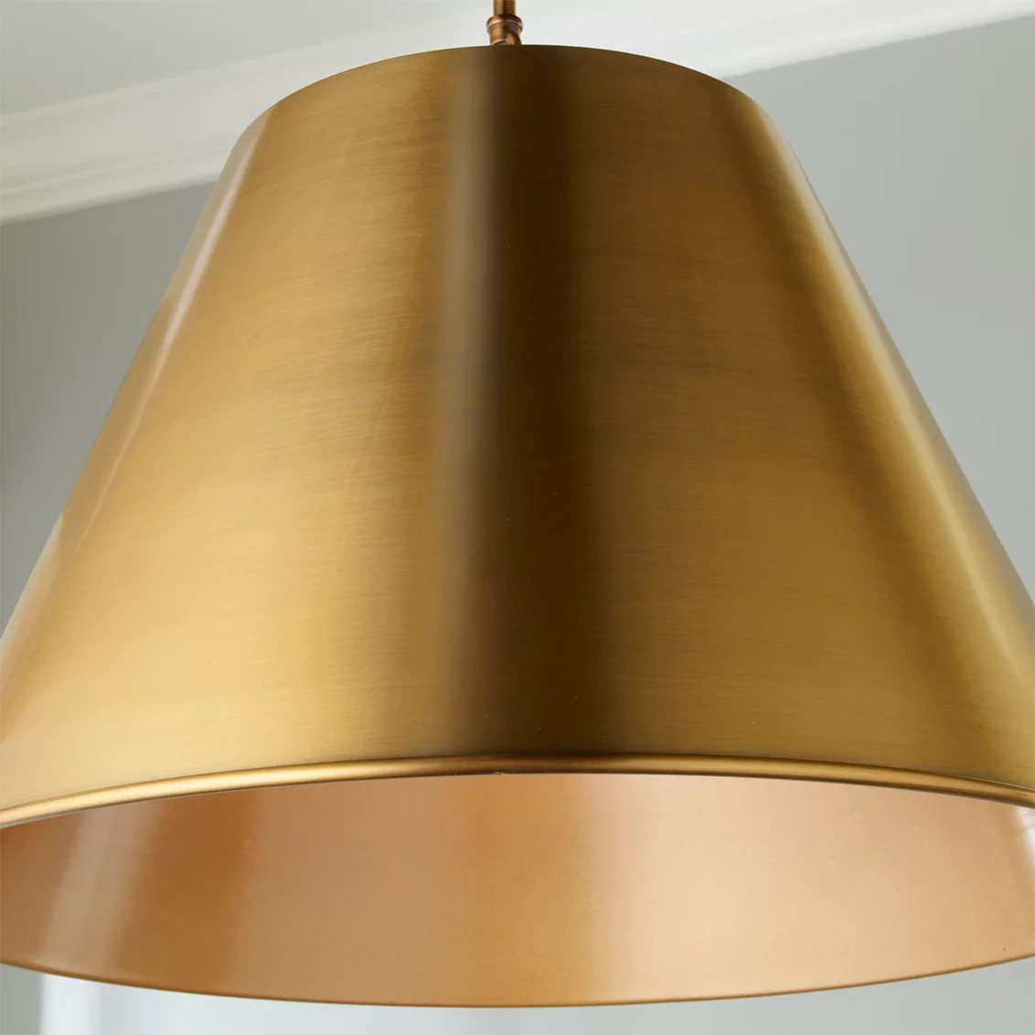 Modern Metal Shade Pendant - Large | Shades of Light