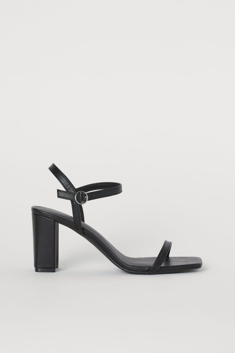 Block-heeled sandals | H&M (UK, MY, IN, SG, PH, TW, HK)