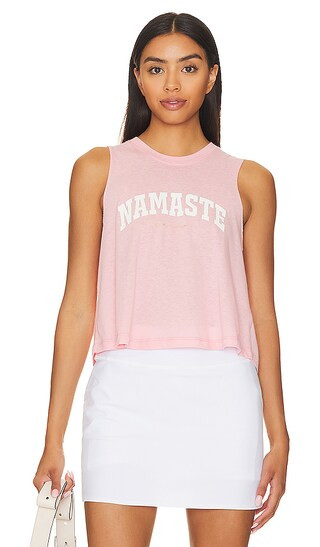 Namaste Crop Tank in Peony Heather | Revolve Clothing (Global)