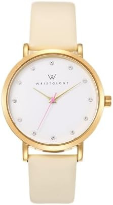 Wristology 2 Sizes Easy Change Band Womens Watch Crystal Womens - Interchangeable Strap - Large E... | Amazon (US)