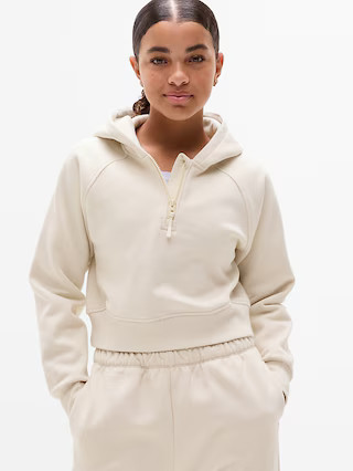 Athleta Girl All Day Half Zip Hoodie | Athleta