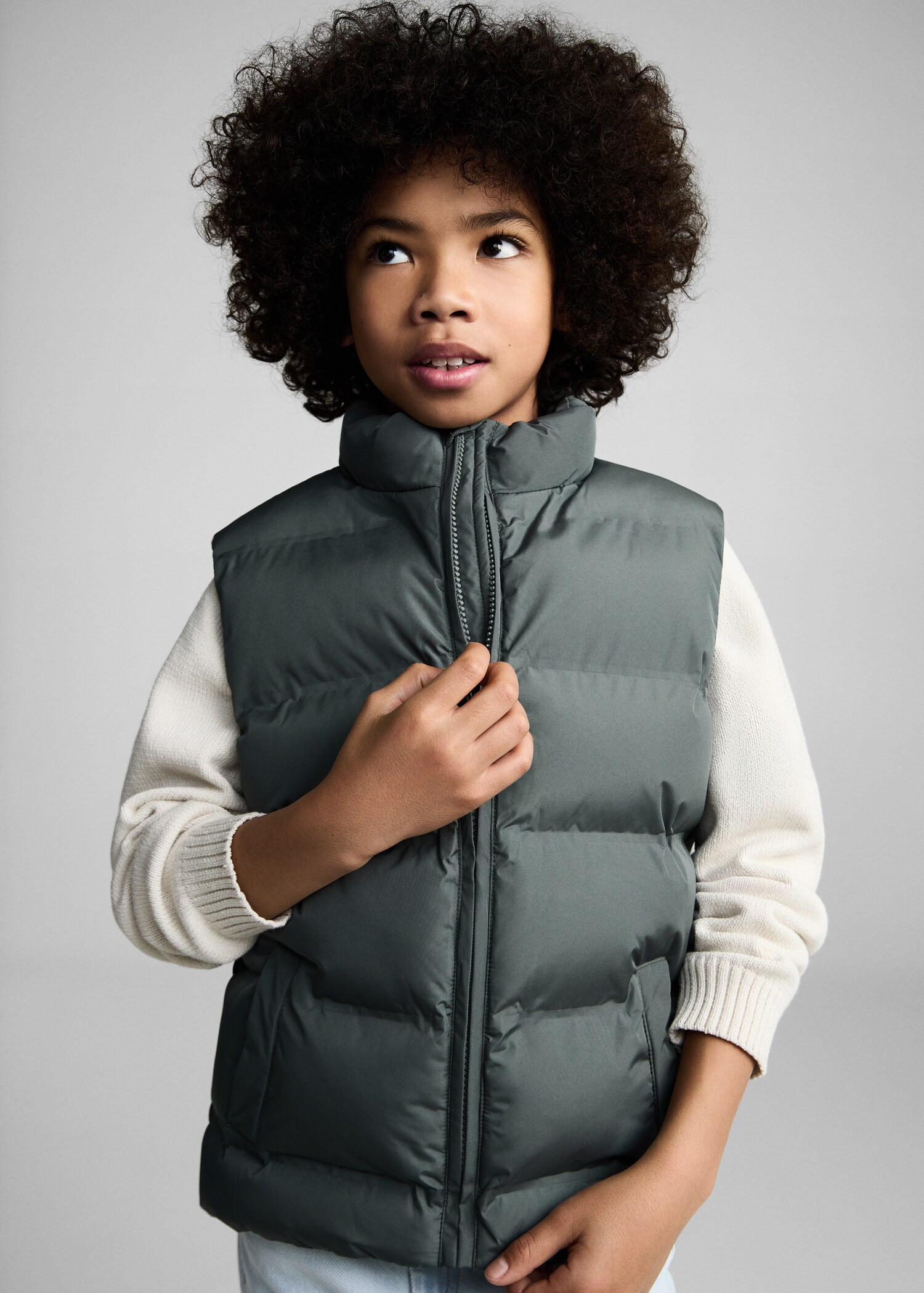Quilted gilet with pockets - Kids | MANGO USA | Mango (US/MX/AU)