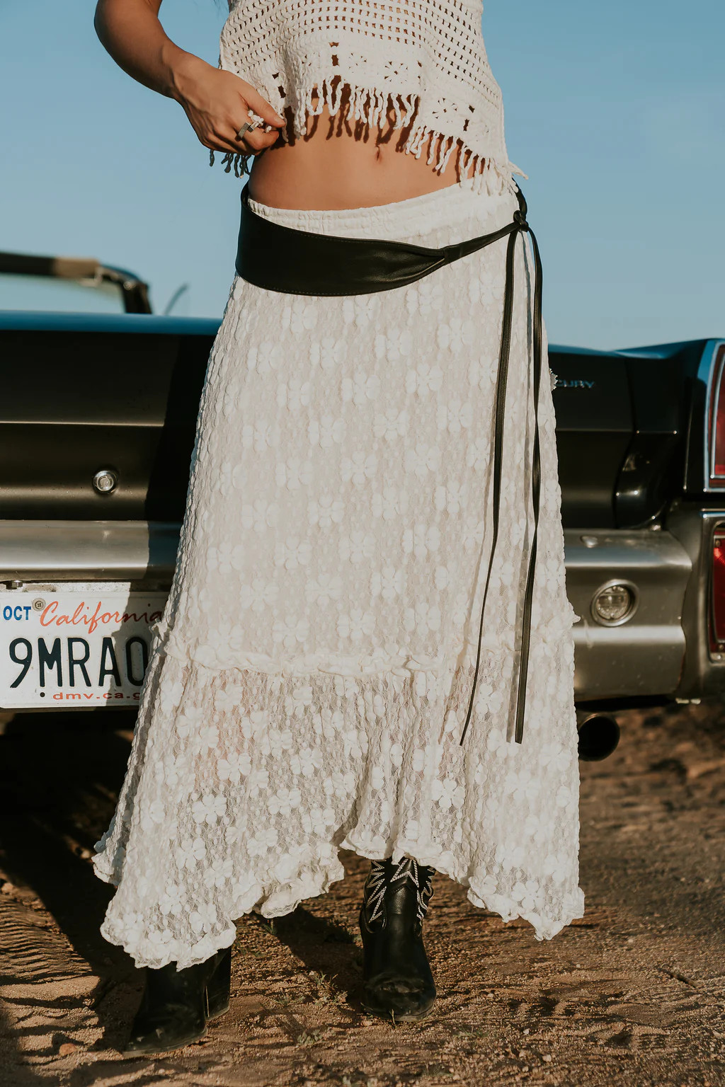 Jasmine Lace Maxi Skirt | Böhme US