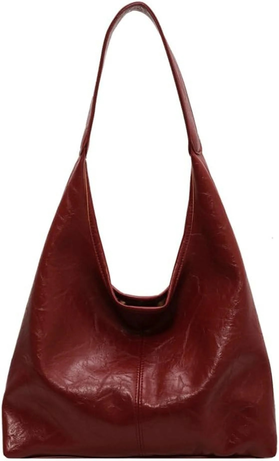 JLMMEN Women's PU Crossbody Bag Hobo Bag Large Capacity Tote Bag Shoulder Bag Work Commute Bag | Walmart (US)